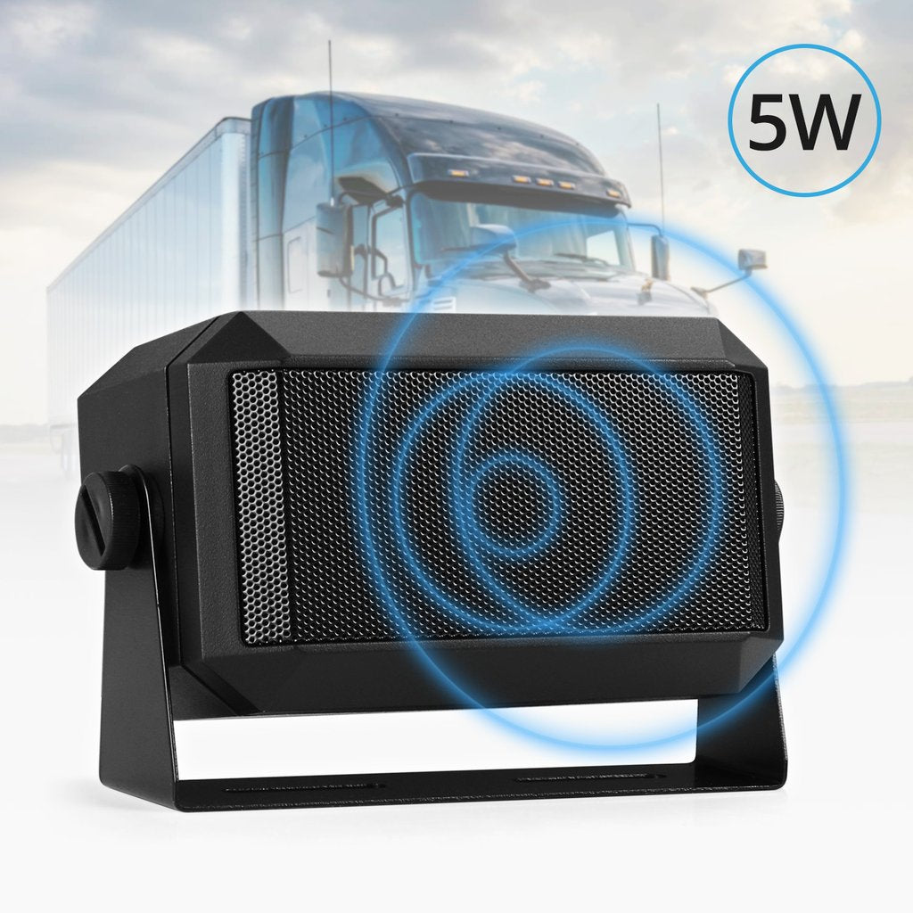 Amplified CB Speaker For Mobile Radio Car Marine and GPS