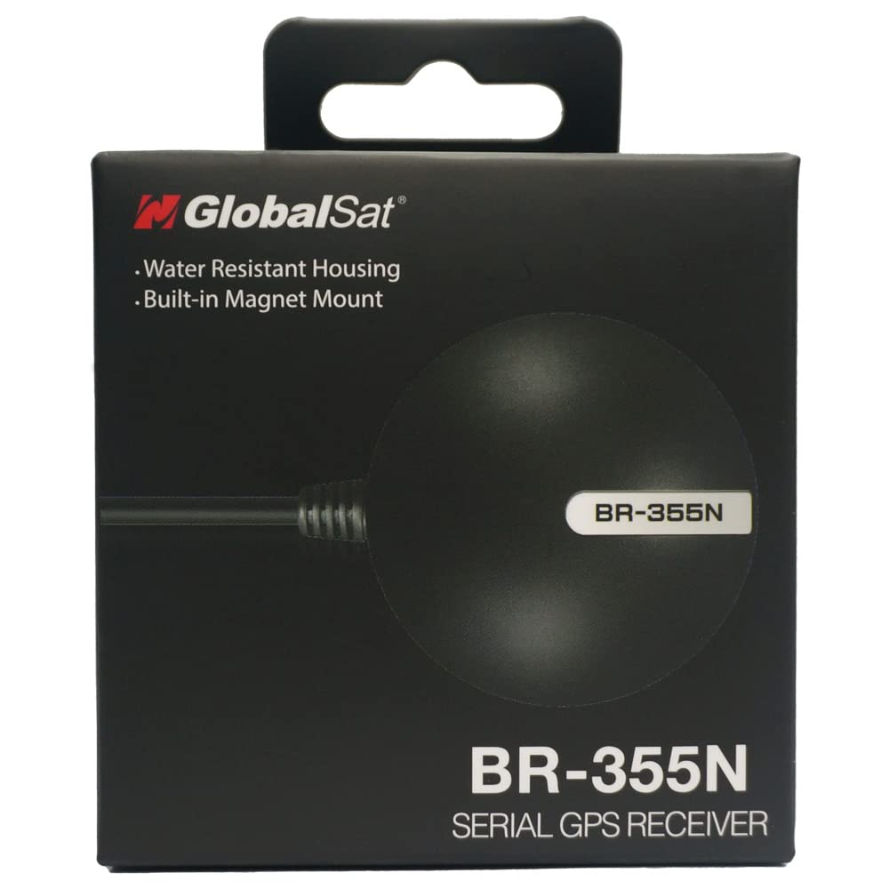 GlobalSat BR-355N5 Serial GNSS Receiver with RS232 + PS/2 connector