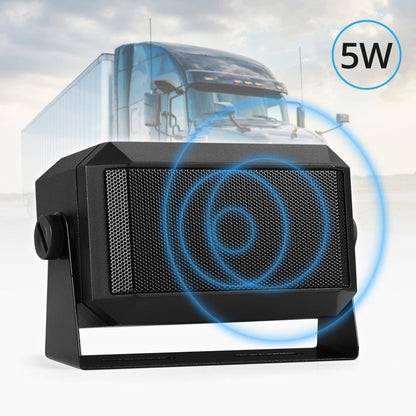 Amplified CB Speaker For Mobile Radio Car Marine and GPS